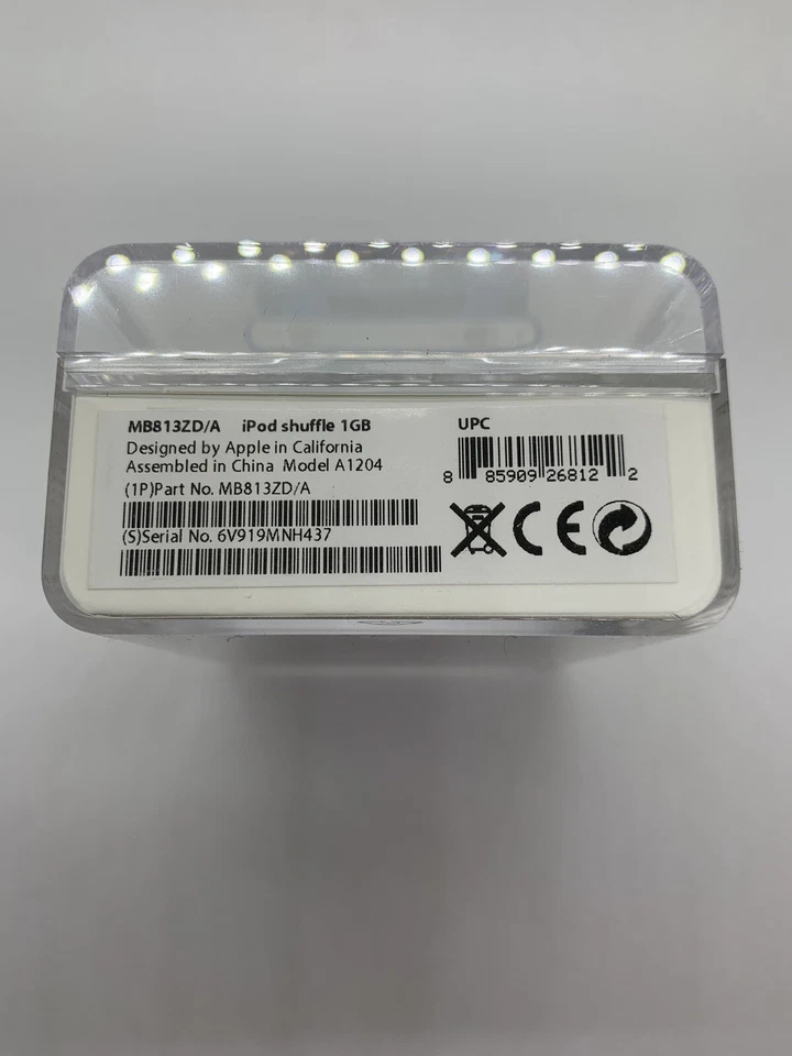 Apple iPod shuffle 2. Generation Blau Blue 1GB Sealed Versiegelt NEU NEW RAR WOW - Bild 2 von 4