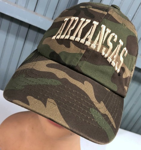 Arkansas Razorbacks Camo NCAA Strapback 