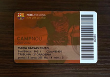 Billete de pase de temporada 2011/2012 Barcelona Messi más goles en récord de temporada