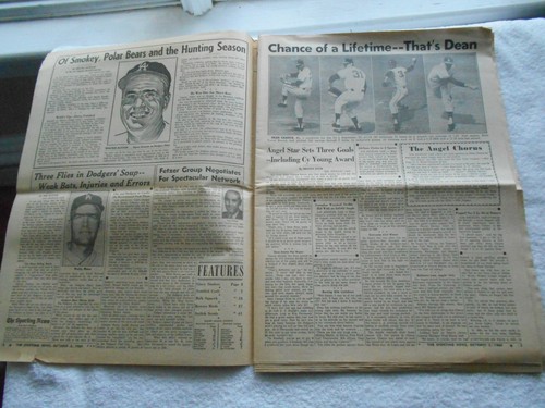 THE SPORTING NEWS NEWSAPER/Magazine-OCTOBER 3,1964 - Picture 2 of 2