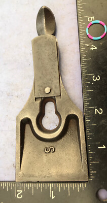 Vintage Stanley Hobel Hebelkappe 2  - seltenes altes Werkzeug Teil 4, 5