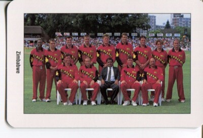 England ICC Cricket World Cup 1999 - Zimbabwe Team group photograph