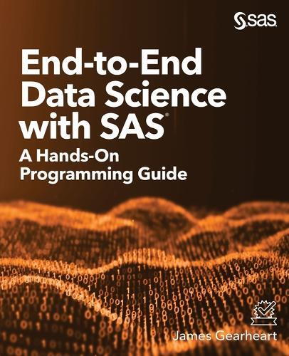 Thumbnail - James Gearheart End-to-end Data Science With Sas (taschenbuch)