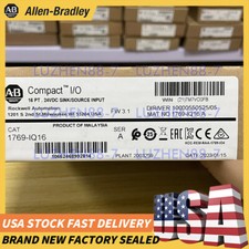 New Sealed Allen Bradley 1769-IQ16 CompactLogix 16 Pt 24VDC D/I Module 1769IQ16