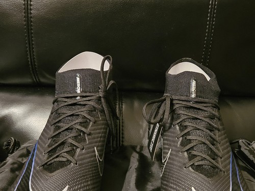 Zoom Superfly 9 Elite DF FG UK 6 EUR 40 Black Chrome Hyper Royal DJ4977 040 - Picture 7 of 16