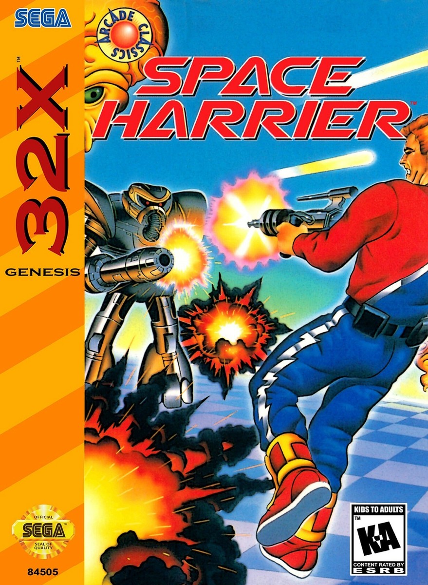 A4 RETRO SEGA 32X GAME POSTERS COLLECTION Print Wall Decor Fan Art