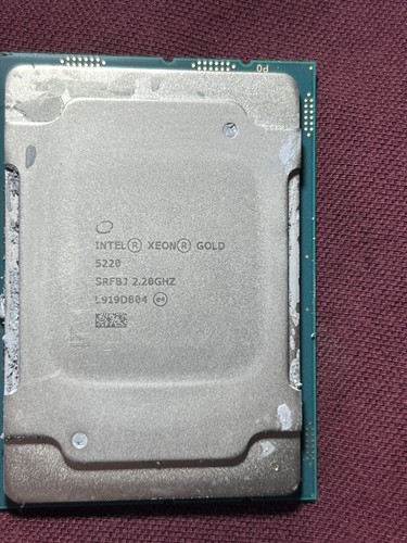 SRFBJ Intel Xeon Gold 5220 18-Core 2.20GHz 24.75M 150W Processor
