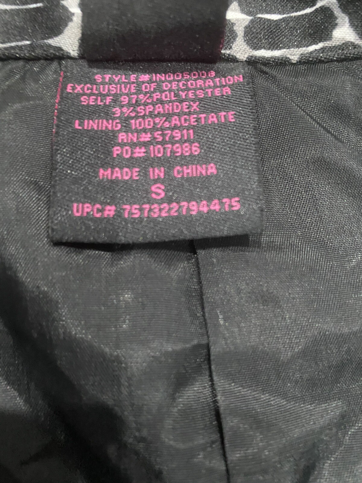 EUC Wrapper Lightweight Belted Jacket Animal Prin… - image 6