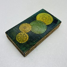 Rare 1960s Japanese Paper Mache Cover Wooden ...