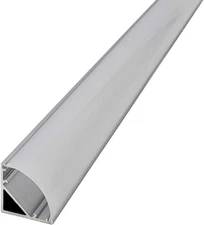 6-Pack Led Aluminum Channel System with Cover V Shape Led Strip Lights