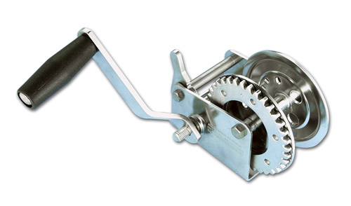 Verricello Manuale 1389lb Acciaio Zincato - Paranco Trazione Professionale