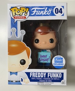 Funko Pop Funko #04 Freddy Funko (Happy Birthday Gift) Funko-Shop.com Exclusive 889698450393 | eBay
