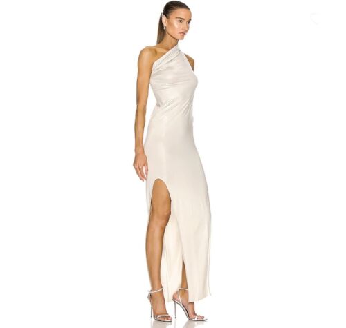RICK OWENS LILIES Sivaan Gown in Dove 38 - Picture 2 of 9