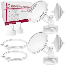 Nenesupply Flange Pump Parts Compatible with Spectra S2 S1 9 Plus Breast Pumps