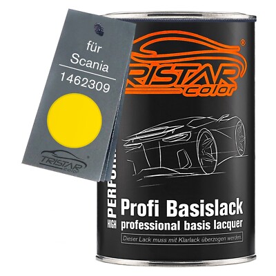 Autolack Dose spritzfertig für Scania 1462309 Yellow Basislack 1,0 Liter 1000ml