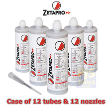 12 x 400ml tubes chemical anchor polyester injection resin fixing stud grout