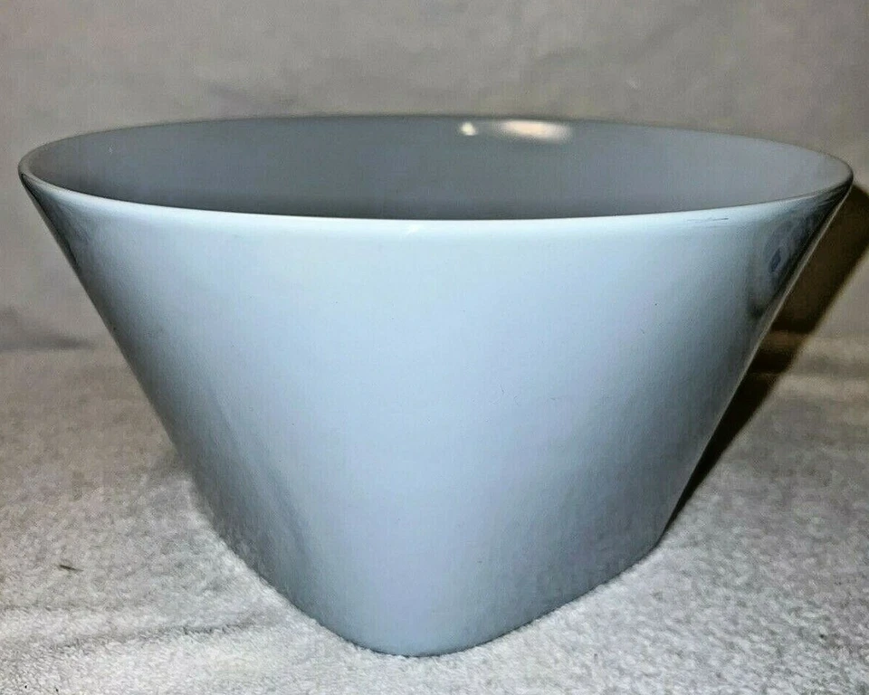 ¿Un Bodum Nueva York? tazón grande profundo ensalada de cerámica blanca difícil de encontrar Foto 3 de 4