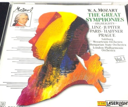W.A. Mozart Mozart The Great Symphonies Highlights Vol. 1 CD - Picture 5 of 6