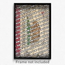 Simi Valley California Poster (CA City Souvenir 11x17 Town Print)