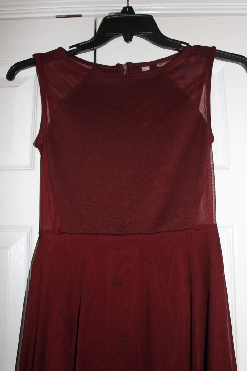 Target 2025 maroon dress