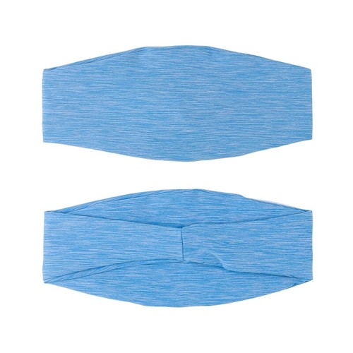 Elastic Moisture Wicking Sports Headband Sweatband for Fitness Running Yoga Gym - Picture 6 of 19