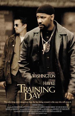 AA5697 Training Day Film By Antoine Fuqua 2001 Movie Poster 11x17
