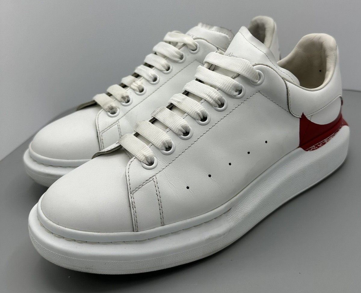 【初版】 ALEXANDER McQUEEN Alexander Mcqueen Oversized Platform Sneakers Leather 44/11