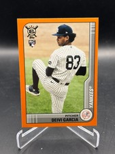 Deivi Garcia 2021 Topps Big League Baseball Orange #80 New York Yankee