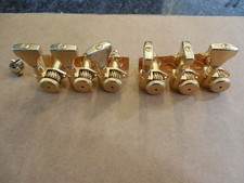 Stratocaster/Telecaster Hipshot Locking Tuners Gold Excellent