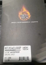 High Teck Products (50 pcs per sleeve) 5.5"X9" WATERPROOF SANDING SHEET