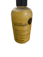 PHILOSOPHY ICED MINT LEMONADE Hydrating Shower Gel 8 fl. oz. NEW
