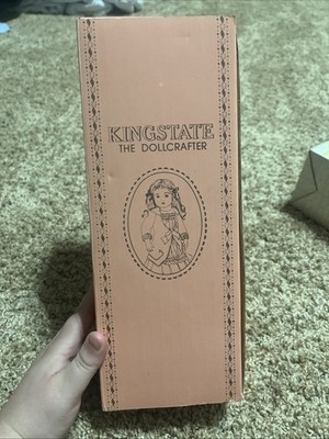 Ken- King State The Dollcrafter Doll Vintage Original Box with Stand New