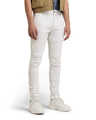 G-Star, Herren, Jeans, Rackam 3D Skinny, white superstretch, W31 L32, B-Ware
