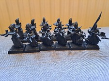 Warhammer Fantasy Dark Elves LOT of 11 Dark Elves with Crossbows PLASTIC