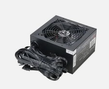 Vida Lite 500W ATX PSU, Fluid Dynamic Ultra-Quiet Fan, Flat Black Cables,Black