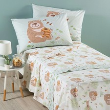 Lenzuola bambino Caleffi Boschetto giada