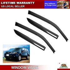 Fits 01-12 Ford Escape 05-11 Mercury Mariner Acrylic Window Visors 4pc Set Us Fits 01-12 Ford Escape 05-11 Mercury Mariner Acrylic Window Visors 4pc Set Us