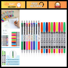 Bible Journaling Kit - 18 Pack with Gel Highlighters No Bleed Pens, Gift Set