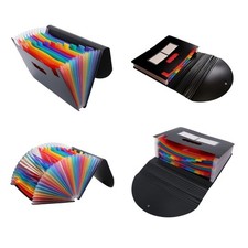 File Folder Organ Bag Organizer Storage Holder Office Document Paper Folder