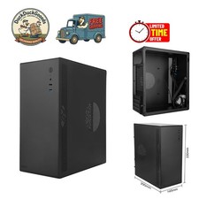 Compact ITX Desktop Case - Supports Micro ATX Motherboards with Enhanced Cooling