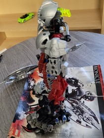 LEGO Bionicle 8733 Axonn Complete Titan Warrior READ DESCRIPTION