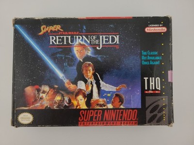 Super Star Wars: Return of the Jedi, SNES Cib And Tested