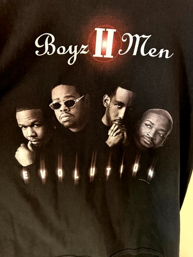 Vintage 1998 Boyz II Men Evolution Rare Concert Tour X-Large 1990s vintage concert t-shirt, vintage, size L, single stitch, B+ condition