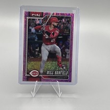 2026 Topps Series 1 Will Banfield, RC Pink Holofoil #247 Cincinnati Reds 