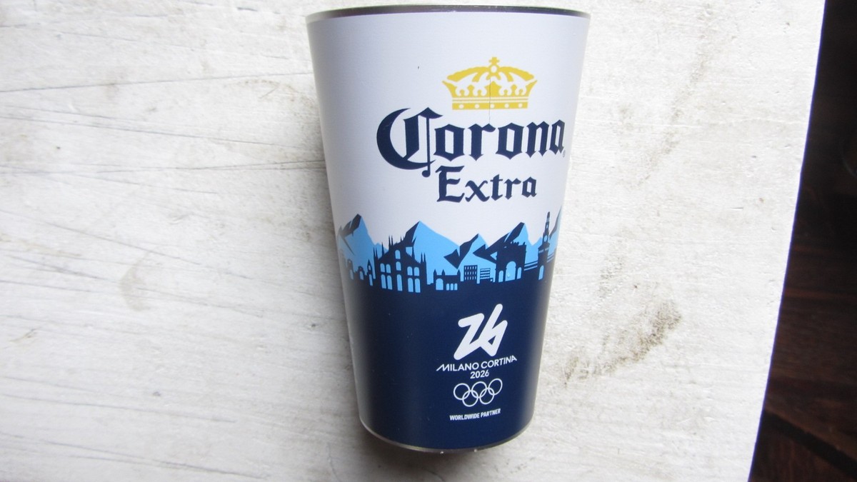 corona Corona 2026 Milano Cortina Olympic Aluminium Glass and Bottle