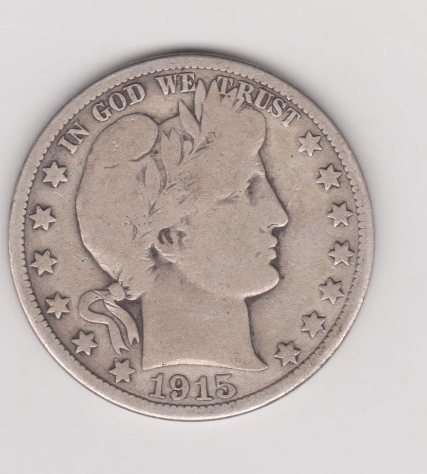 25+ Barber Half Dollars (1892-1915) 1915 for sale | Updated Oct 2026