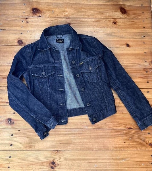 Women Pepe Jeans Jacket Navy Denim XS #8AQ2