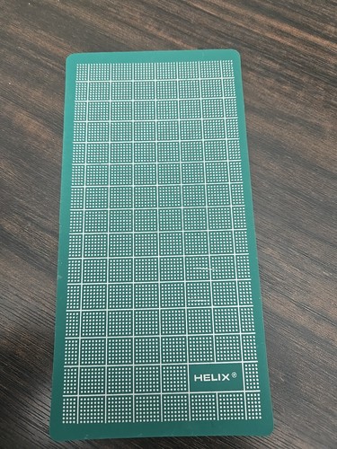 Helix Cutting Mat Small 8 In By 4 In Green Sewing Mat Quilting Fabric Crafts