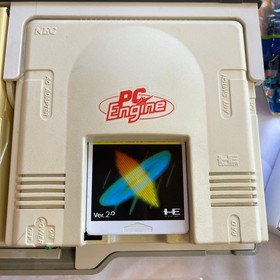 NEC PC Engine PI-TG001 Console + Interface Unit IFU-30 CD-ROM2 System Tested