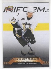 24/25 UD TIM HORTONS EVGENI MALKIN CELEBRATED PRODIGIES INSERT #7